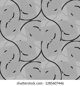 Abstract vector monochrome background. Halftone illustration pattern