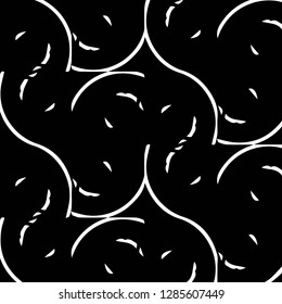Abstract vector monochrome background. Halftone illustration pattern