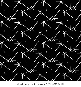 Abstract vector monochrome background. Halftone illustration pattern