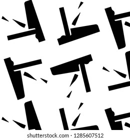 Abstract vector monochrome background. Halftone illustration pattern
