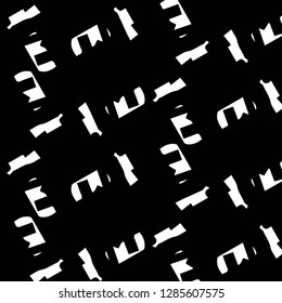 Abstract vector monochrome background. Halftone illustration pattern