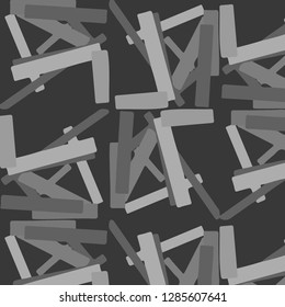 Abstract vector monochrome background. Halftone illustration pattern
