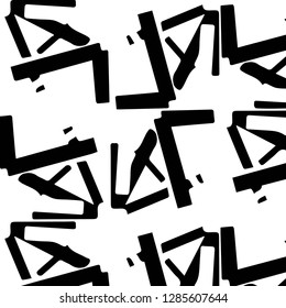 Abstract vector monochrome background. Halftone illustration pattern