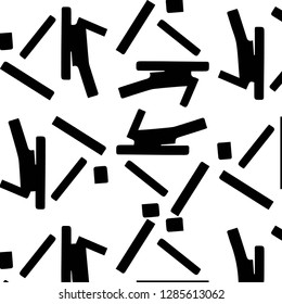 Abstract vector monochrome background. Halftone illustration pattern