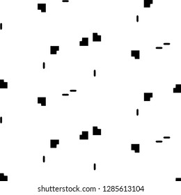 Abstract vector monochrome background. Halftone illustration pattern