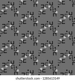 Abstract vector monochrome background. Halftone illustration pattern
