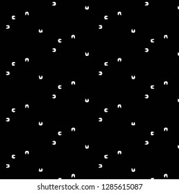 Abstract vector monochrome background. Halftone illustration pattern