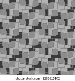 Abstract vector monochrome background. Halftone illustration pattern