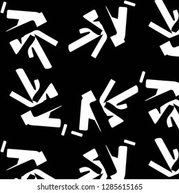 Abstract vector monochrome background. Halftone illustration pattern
