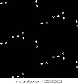 Abstract vector monochrome background. Halftone illustration pattern