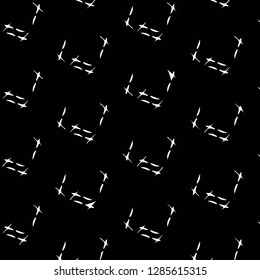 Abstract vector monochrome background. Halftone illustration pattern
