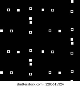 Abstract vector monochrome background. Halftone illustration pattern