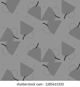 Abstract vector monochrome background. Halftone illustration pattern