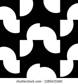 Abstract vector monochrome background. Halftone illustration pattern