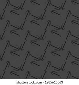 Abstract vector monochrome background. Halftone illustration pattern