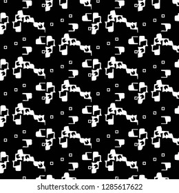 Abstract vector monochrome background. Halftone illustration pattern