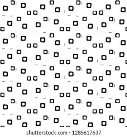 Abstract vector monochrome background. Halftone illustration pattern