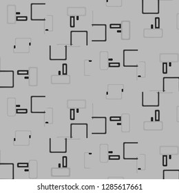 Abstract vector monochrome background. Halftone illustration pattern