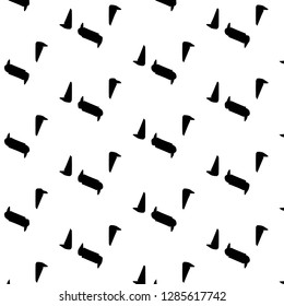 Abstract vector monochrome background. Halftone illustration pattern
