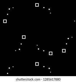 Abstract vector monochrome background. Halftone illustration pattern