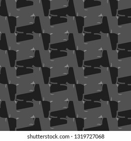 Abstract vector monochrome background. Halftone illustration pattern
