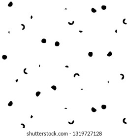 Abstract vector monochrome background. Halftone illustration pattern