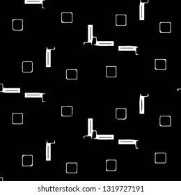 Abstract vector monochrome background. Halftone illustration pattern