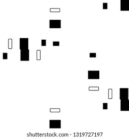 Abstract vector monochrome background. Halftone illustration pattern