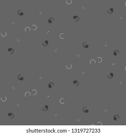 Abstract vector monochrome background. Halftone illustration pattern