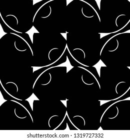 Abstract vector monochrome background. Halftone illustration pattern