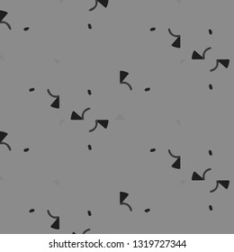 Abstract vector monochrome background. Halftone illustration pattern