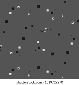 Abstract vector monochrome background. Halftone illustration pattern