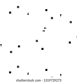 Abstract vector monochrome background. Halftone illustration pattern