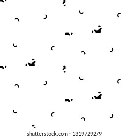 Abstract vector monochrome background. Halftone illustration pattern