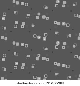 Abstract vector monochrome background. Halftone illustration pattern
