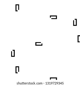 Abstract vector monochrome background. Halftone illustration pattern