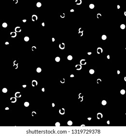 Abstract vector monochrome background. Halftone illustration pattern