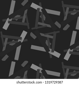 Abstract vector monochrome background. Halftone illustration pattern