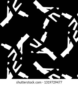 Abstract vector monochrome background. Halftone illustration pattern