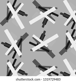 Abstract vector monochrome background. Halftone illustration pattern