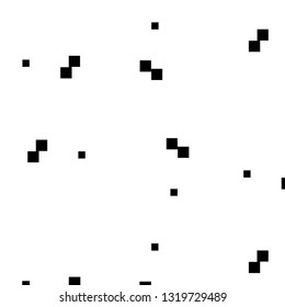 Abstract vector monochrome background. Halftone illustration pattern