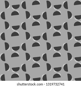 Abstract vector monochrome background. Halftone illustration pattern