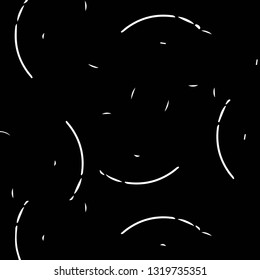 Abstract vector monochrome background. Halftone illustration pattern
