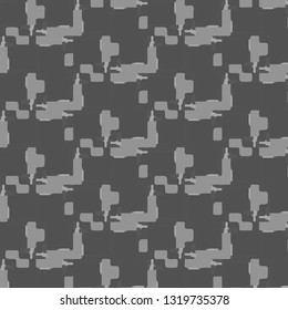 Abstract vector monochrome background. Halftone illustration pattern