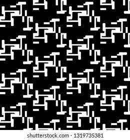 Abstract vector monochrome background. Halftone illustration pattern