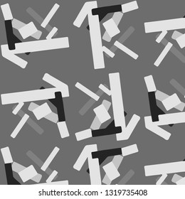 Abstract vector monochrome background. Halftone illustration pattern