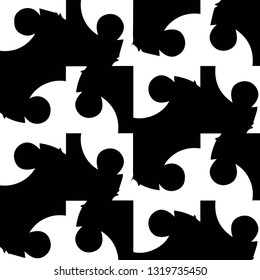 Abstract vector monochrome background. Halftone illustration pattern