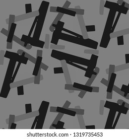 Abstract vector monochrome background. Halftone illustration pattern