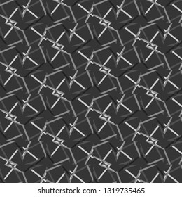 Abstract vector monochrome background. Halftone illustration pattern
