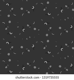 Abstract vector monochrome background. Halftone illustration pattern